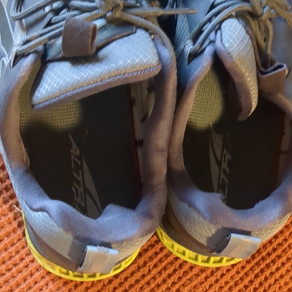 Altra Blue and Gray Athletic Shoes - Picture 3 of 6